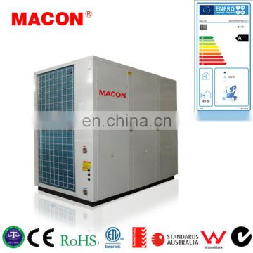 Two stage 80 degree C heat pump high temperature heat pump