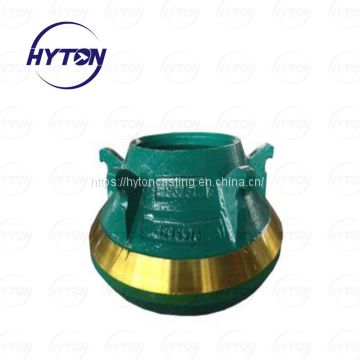 High Manganese Mantle Concave Apply to Symons 4FT Cone Crusher Spares