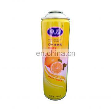 Color Printing Empty Aerosol Spray Can for Refilling Air Freshener With Valves photo-3
