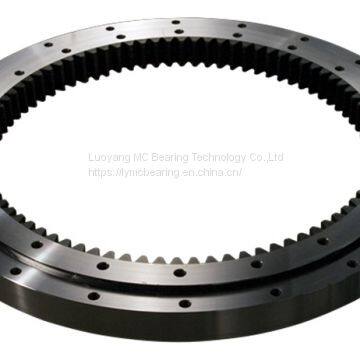 VLI200414N ZT four point contact slewing bearing with internal gear teeth 518*325*56mm