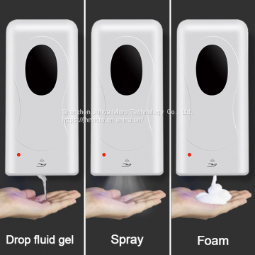 Hand Sanitizer Dispenser 1000ml Wall Mounted Auto Sensor Electric Touchless Automatic Gel Dispenser Spray Liquid Soap Dispenser photo-2