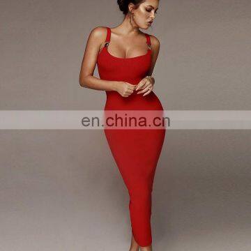 Ladies Spaghetti Straps Teenage Girls Dresses photo-5