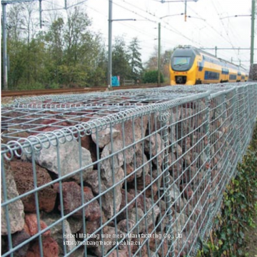 Galvanized Welded Wire Gabion Mesh For Gabion Box