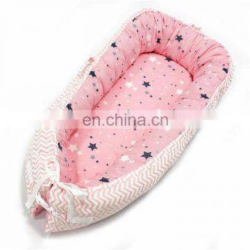 Newborn Crib Bed Set Infant Bed Baby Nest photo-3