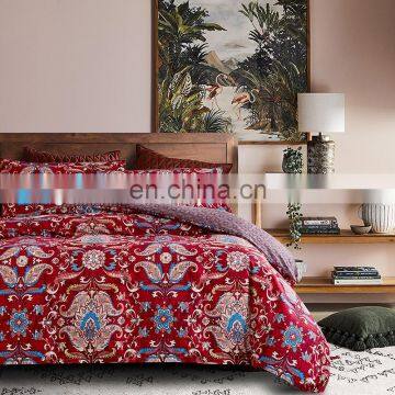 Yarn-dyed Bedding Comforter Set Boho Style King Comforter Set Hotel Comforter Set photo-7
