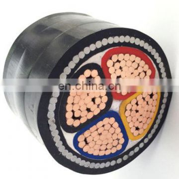 Underground cable 4*120 armored Cable XlPE Insulation Copper wire