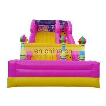 Guangzhou Joyshine Inflatable Pink Princess Slide Commercial Kids Jumping Bouncer Slides For Sale photo-2