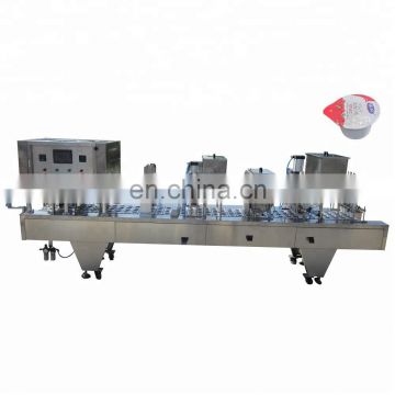 Shanghai factory price for automatic plastic cup filling and sealing machine