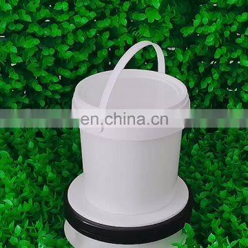 Small food grade plastic pp material protein buckets