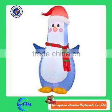 inflatable Christmas penguin