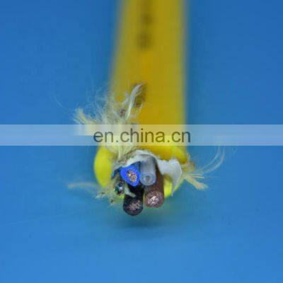 Double Sheath ROV Cable With 6 Single Mode Optica Fiber and Pipe Tube Neutral Buoyancy Tether photo-2
