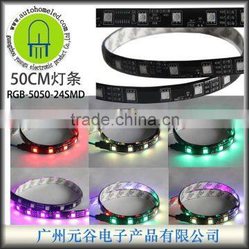 50cm RGB Strobe Flash LED Flexible Strip 5050SMD IP65 Waterproof