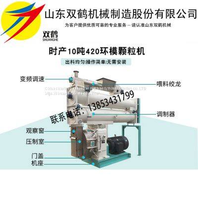 2-100 tons of cattle, sheep, chickens, ducks and geese complete engineering feed line, ruminant, premix production line supply
