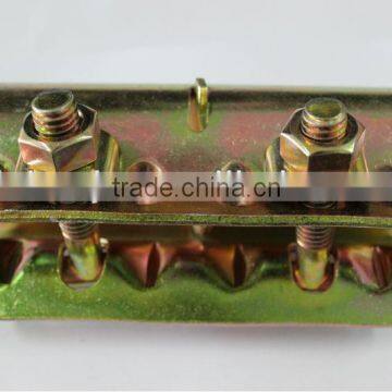 Zinc plated pressed scaffolding sleeve coupler