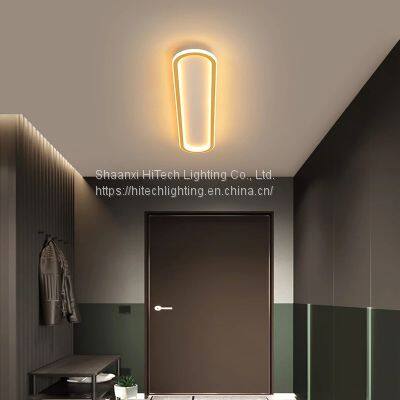 Led Acrylic Strip Chandeliers For Bedroom Balcony Aisle Lamp Lighting Modern Living Room Lights Kitchen Fixtures photo-3