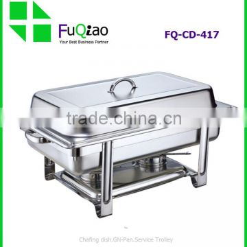 Best Selling Rectangle Stainless Steel Buffet Chafing Dish Burner in Low Price