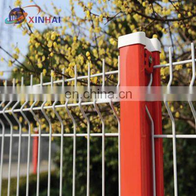 3d Curved Fence Traffic Home Outdoor Decorative 3D Curved Welded Wire Mesh Garden Fence