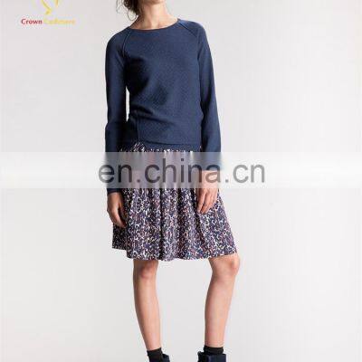 Ladies Cashmere Knit Pullover Sweater Fashion Design photo-3
