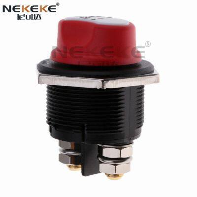 NEKEKE Car Marine Boat 200A Battery Selector Isolator Disconnect Cut On-Off Kill Switch photo-3