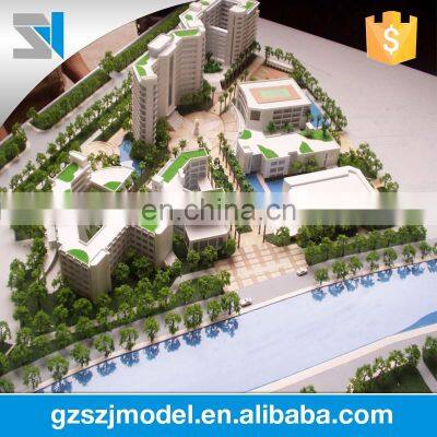 School Project Architectural Model , 1: 100 scale 3d building model