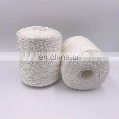 Best Selling High Tenacity Raw White 100% Polyester Industrial Bonded Polyester Thread photo-3