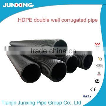 Large diameter double wall hdpe corrugated pipe 700mm for drainage and sewerage