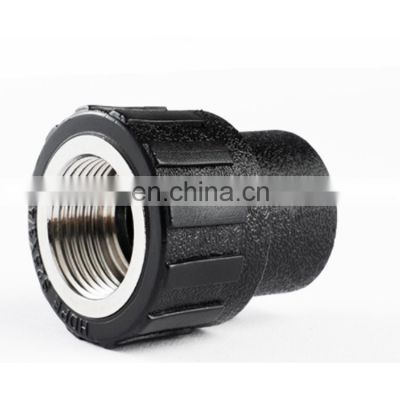 End Cup Hdpe Four Way Reducing Cross Pe Buttfusion Add Pipe Connector Fusion Female Thread Coupling