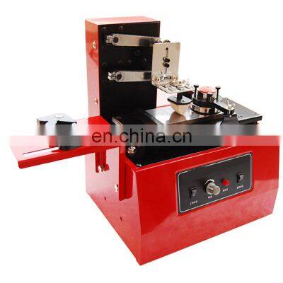 Round Plate,Square Plate Date Ink Printing Machine Automatic Batch Coding Machine