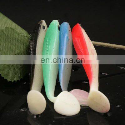 3g/7cm swimbait Soft Plastic bass fishing lure shad Worm Artificial Fishing Lure