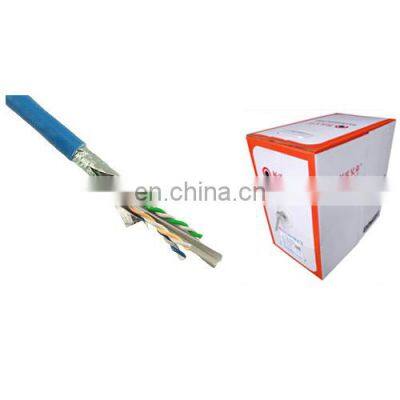 23AWG Indoor CAT6 Cable FTP Bare Copper Cat6 Lan Cable Cat6 Ethernet Cable