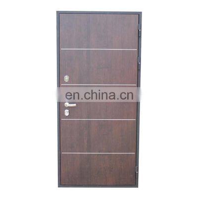 Simple design Italian armored door steel security doors fireproof door