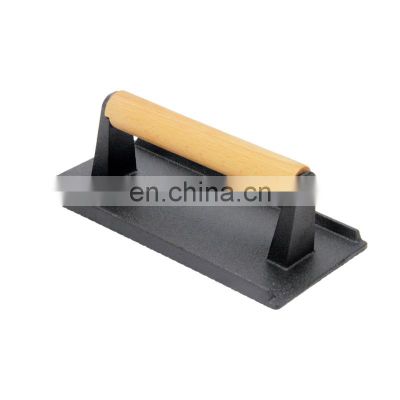 High Quality  Meat Press With Wooden Handle