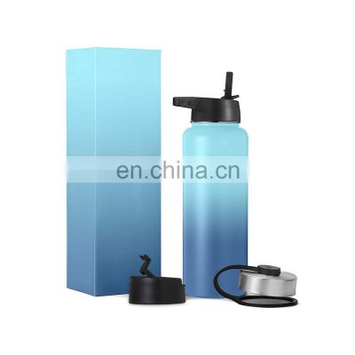 Wholesale 500ML Double Wall Vacuum Insulated Stainless Steel Water Small Bottle And Packaging Lids Bottle Caps Closures