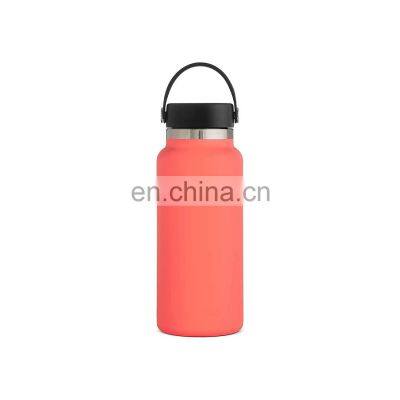 Custom Made Stainless Steel Vacuum 64oz Insulated Wide Mouth Bpa Free Custom Water Bottle Thermal Flask With Handle photo-4