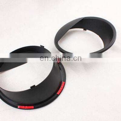ABS Headlight Cover for Jeep Wrangler JK 07+ 4x4 Accessories Maiker Manufacturer Car Grills Light Cover photo-2