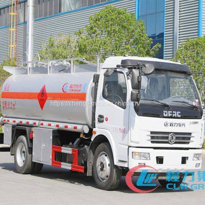 Good Price Dongfeng 4x2 4x4 7cbm 6000 Liters Oil Fuel Tanker Prices photo-2