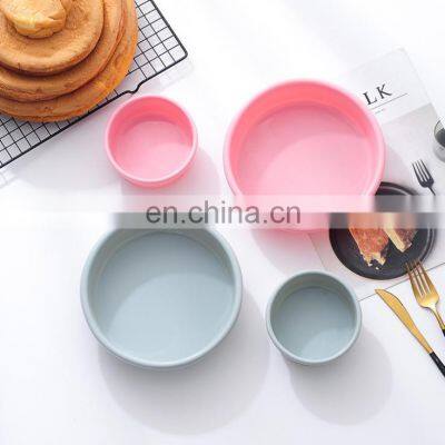 Non-stick Quick Release Tool for Baking Round Cake Pan Silicone Cheesecake Mold photo-3