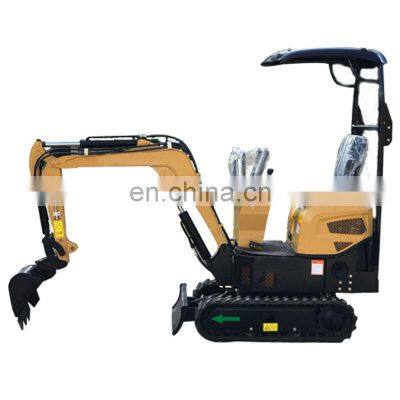 Hot sale Construction equipment 0.8 ton mini track digging machine mini excavator