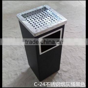 Waste Bin Container Price/Outdoor Metal Litter Bin/Dustbin/Garbage Trash Bin