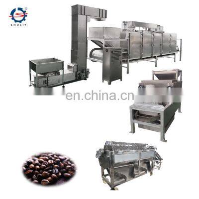 1000kg/h Cocoa Roaster Roasting Machine Cocoa Bean Sorting Processing Machine