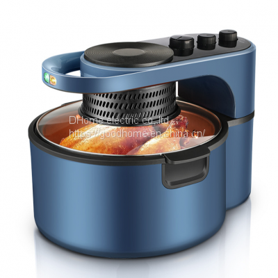 Visual Air Fryer Multi-function Automatic Intelligent 8 Liter Large Capacity Rotary Electric Fryer（Wechat:13510231336） photo-2