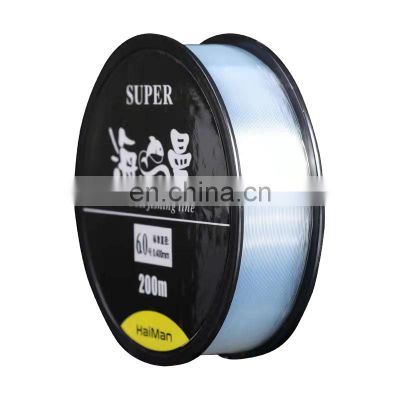 nylon line 10x50m Monofilament Fishing Line 500m 0.8mm 1.2mm Transparent for long-line and big game fisheries China online shop