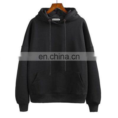 High quality hooded Hoodies for Men cotton Fabric Pullover hoodie plus size Cotton Blank Design