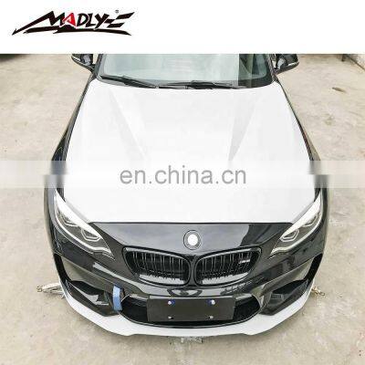 Madly M2 Body Kits for BMW M2 M2C CS Style Body Kits Front Lip Hood photo-4