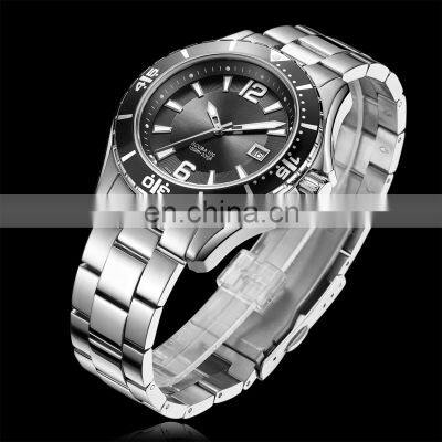 OEM New Arrival Luxury Green Aluminum Bezel Stainless Steel Case Watches Super Luminous Dial Mens Designer Diving Watch photo-3
