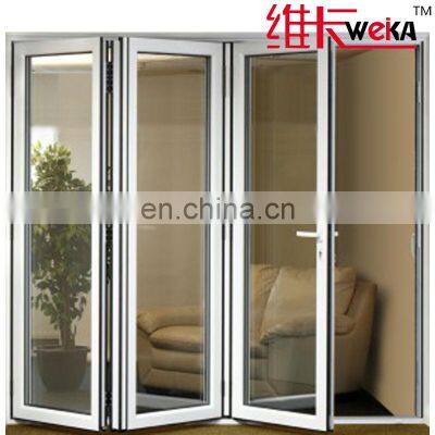 California Building Residential Project Storefront Commercial Aluminum Tempered Glass Sliding Folding Doors photo-5