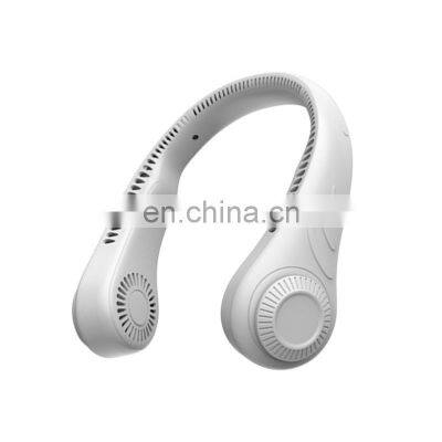 Xiaomi Hanging Neck Fan Portable Cooling Fan USB Leafless 360 Degree Neckband Fan 78 Surround Air Outlets 4000Mah Rechargeable