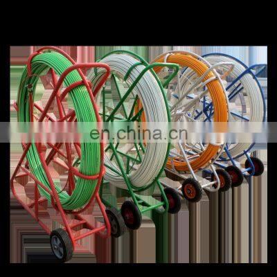 Flexible High Strength Fiberglass Fish Tape Traceable Cable Push Pull Rod Snake FRP Duct Rodder photo-3