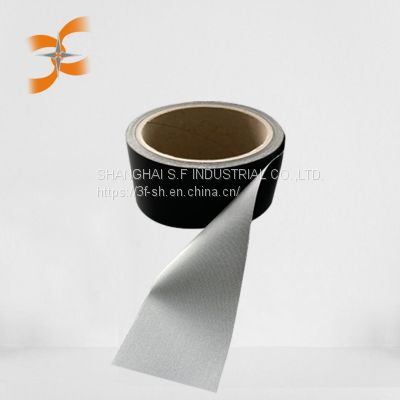 reflective polyester fabric black reflective polyester tape reflective material for clothing