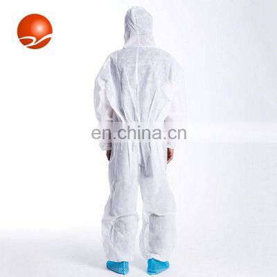 Cheap Pe Wear Pack Coverall Insulated Non Woven Disposable Coveralls For Men photo-3